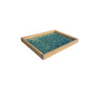 Limited Edition Oak Tray With Vintage Marbleized Paper 36555