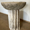 19th Century Stone Pedestal and Planter 76277