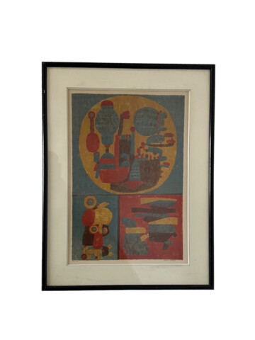 French 1960's Modernist Art 79561