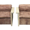 Pair of Limited Edition Vintage Leather Arm Chairs 47771