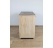 Lucca Studio Paola Night Stand - Leather Top and base 43844