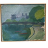 Vintage Danish Oil Painting 76858