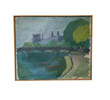 Vintage Danish Oil Painting 76858