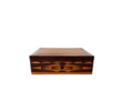 Large English 19th Century Inlaid Wood Box 76987