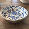 19th Century Blue and White Spanish Lebrillo Bowl 73687