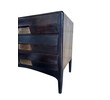 Limited Edition Solid Walnut Commode with Bronze Drawer 78893