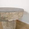 Limited Edition Massive 18th Century  Stone Top and Oak Side Table 45495