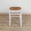 French 19th Century Rush Stool/Side Table 43012