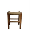 1960's French Rope and Oak Stool 74382