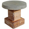 French Oak Side Table 43405