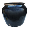 Large Black Glazed Ceramic Vessel from Central Asia 43275