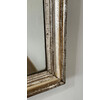 Large 19th Century Spanish Silver Leaf Frame Mirror 73445