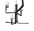 Lucca Studio Cole Chandelier in Leather and Bronze 38952