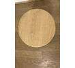 Lucca Studio Miles Oak and Bronze Side Table 75574