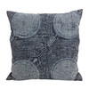 Vintage Batik Indigo Textile Pillow 34515
