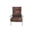 Limited Edition Single Oak and Vintage Leather Chair 72843