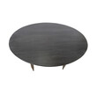 Guillerme et Chambron Grey Cerused Oak Dining Table 35936