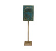 French Bronze and Resin Shade Floor Lamp 28002