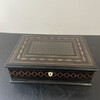 English Copper Inlay Box 76602