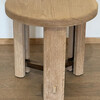 Lucca Studio Miles Oak and Bronze Side Table 75555