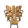 Set of (6) Dining Arm Chairs from De Puydt 78379