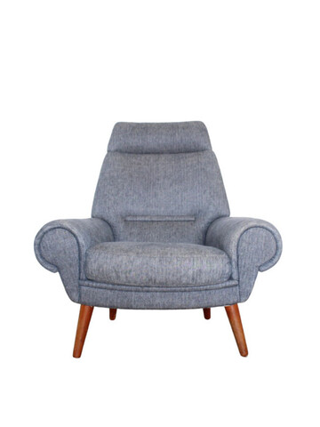Single Danish Mid Century Arm Chair 47605