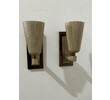 Lucca Studio Rowan Walnut and Bronze Sconces 69143