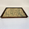 Limited Edition Walnut Tray with Vintage Italian Marbleized Paper 76278