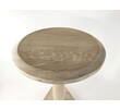 Lucca Studio Bikar Cerused Oak Side Table 49252