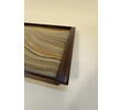 Limited Edition Walnut Tray with Vintage Italian Marbleized Paper 75813