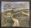 Mid Century Danish Oil Painting 35437