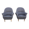 Pair of Mid Century Danish Arm Chairs 36059