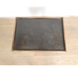 Lucca Studio Capro Walnut and Vintage Leather Top Side Table 48718