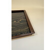 Limited Edition Walnut Tray with Vintage Italian Marbleized Paper 76016