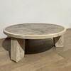 Lucca Studio Vance Coffee Table In Oak and Concrete. 62819