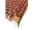 Lucca Studio Thelma Woven Leather Stool 38878