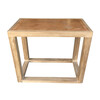Lucca Studio Macy Table with a Vintage Leather top 38990