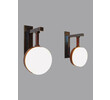 Limited Edition Bronze and Opaline Shade Sconces 38006