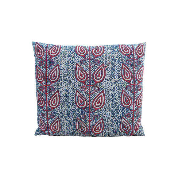 Vintage Indonesian Batik Textile Pillow 37492