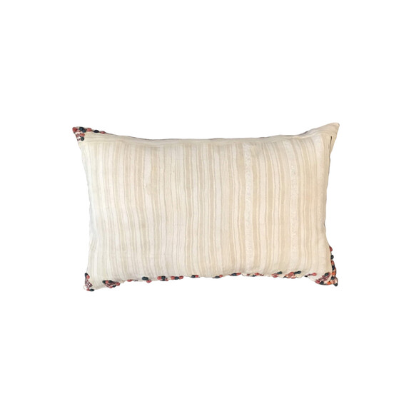 Antique Moroccan Textile Pillow 34809