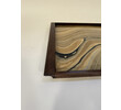 Limited Edition Walnut Tray with Vintage Italian Marbleized Paper 75813