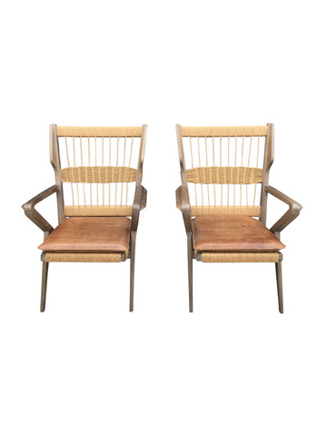Pair of Lucca Studio Kian Chair 48039