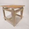 Lucca Studio Jax Oak and Leather Top Side Table 48490