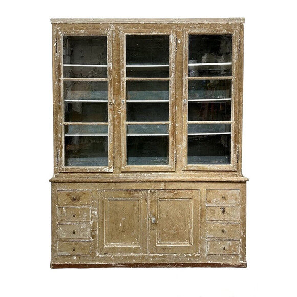 19th Century French Oak Cabinet 67176