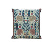 Vintage Printed Linen Textile Pillow 31406