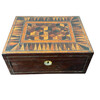 Highly Decorative 19th Century Inlaid Wood Box 76580