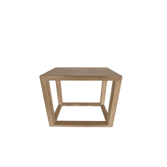 Lucca Studio Macy Walnut Side Table 77924