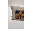 18th Century Turkish Embroidery Silk and Linen Textile Pillow 63648
