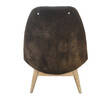 Vintage Black Leather Chair 40701