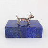 Modern Lapis Lazuli Box with Silver 